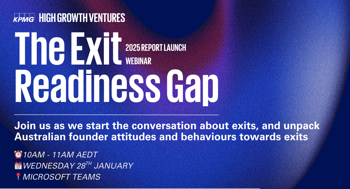 Exit Report Launch Webinar banner